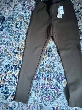 BANANA REPUBLIC Dark Brown Ponte Leggings
